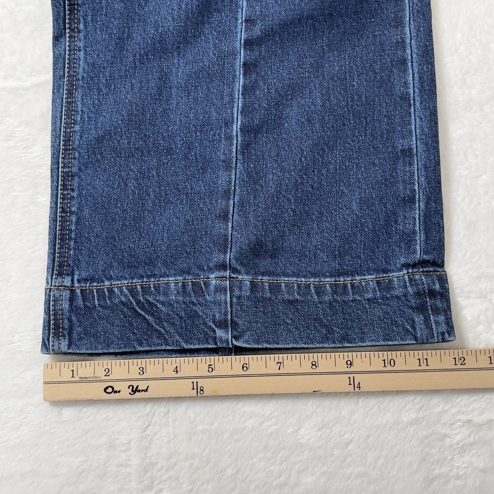Scotch & Soda Free Spirit Wide Leg High Rise Jeans Womens Sz 8/29 Blue No Belt - Picture 14 of 14